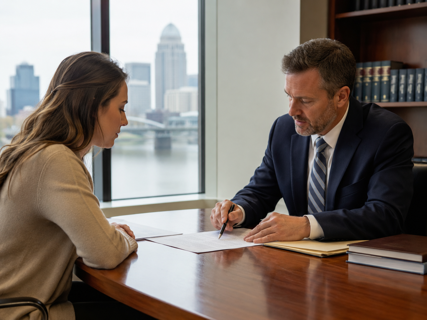 Estate planning meeting